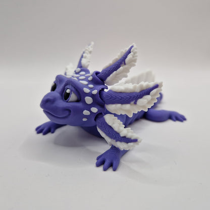 Purple Flexable Axolotl