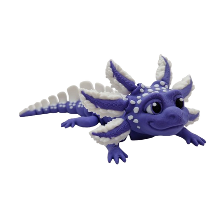Purple Flexable Axolotl