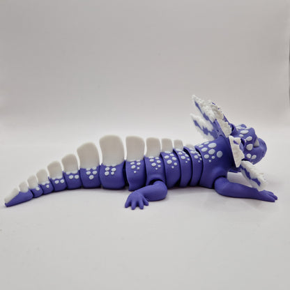 Purple Flexable Axolotl