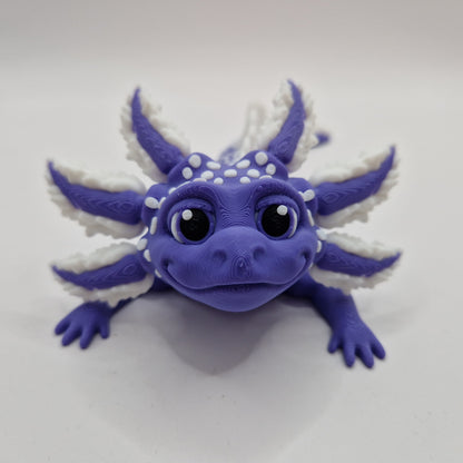 Purple Flexable Axolotl