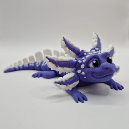 Purple Flexable Axolotl