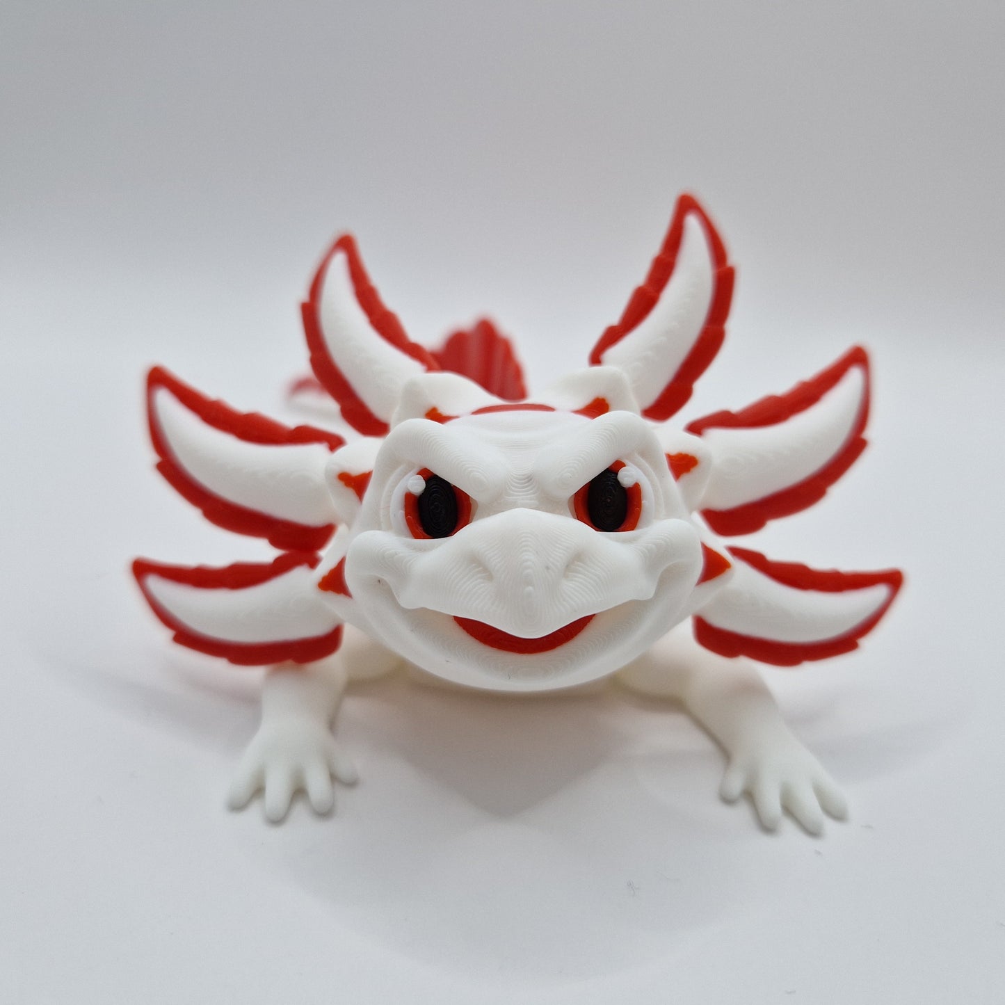 White Flexable Axolotl