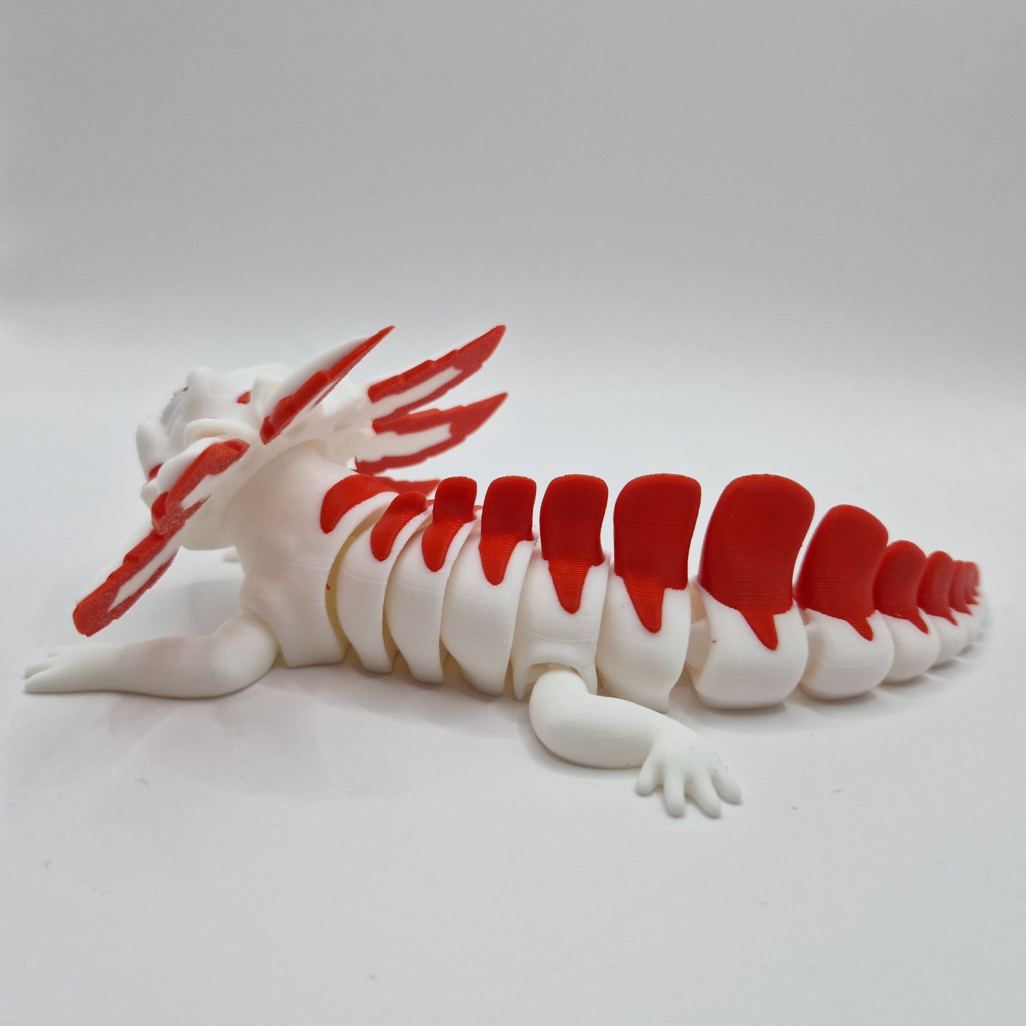 White Flexable Axolotl