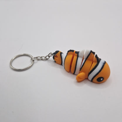 Clownfish Keychain