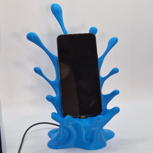 Splash phone holder