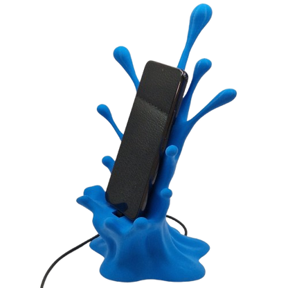 Splash phone holder