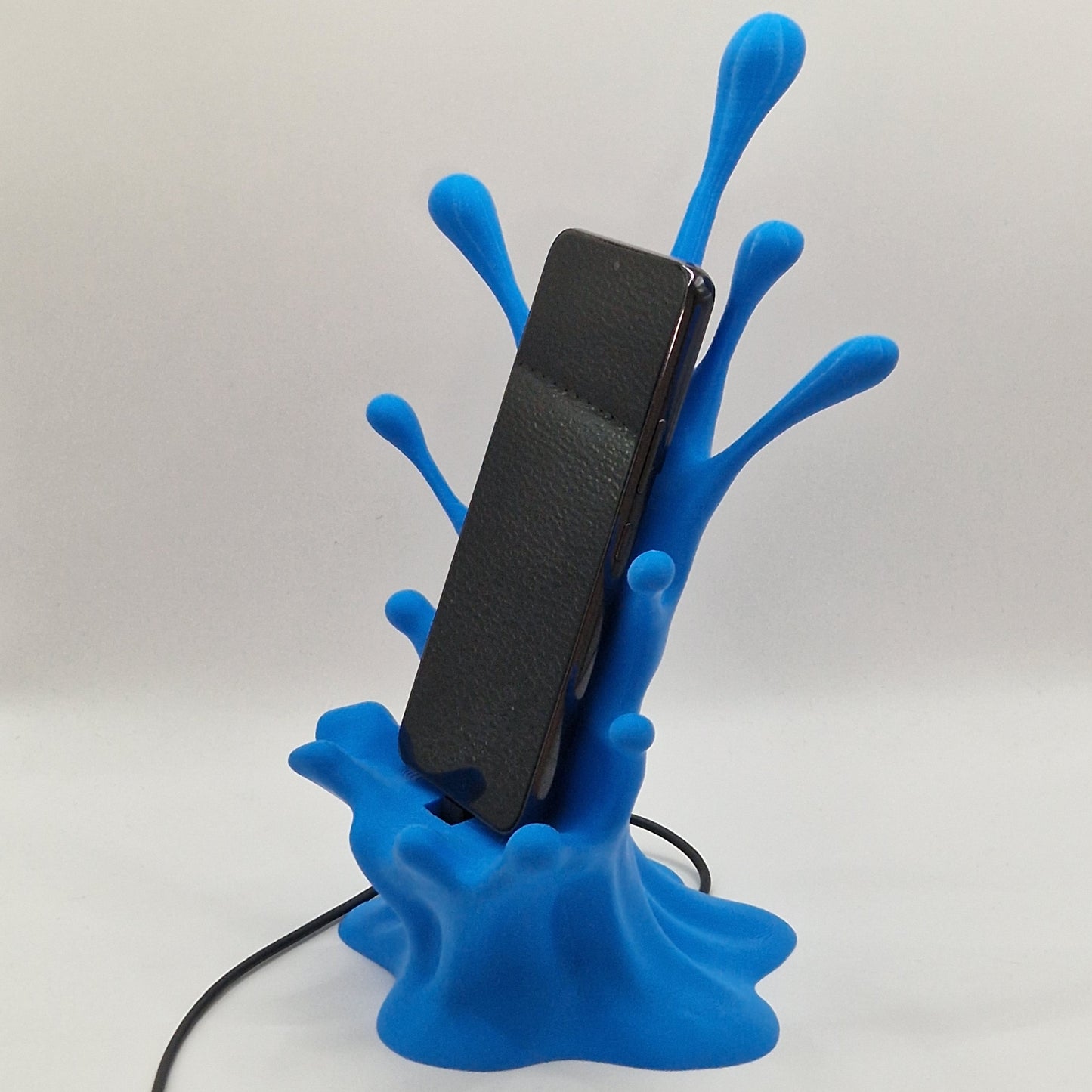 Splash phone holder